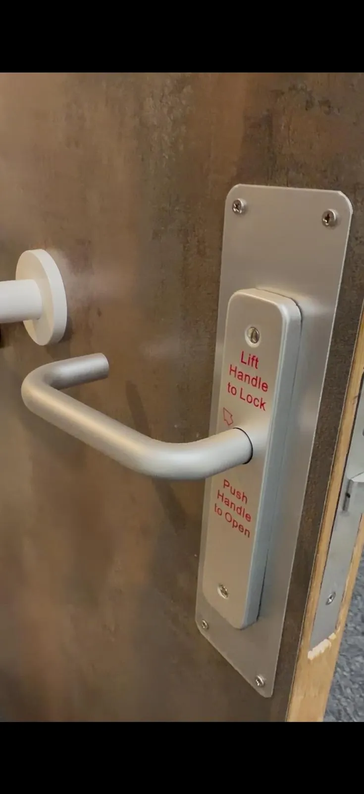 Commercial property door hardware inspection London