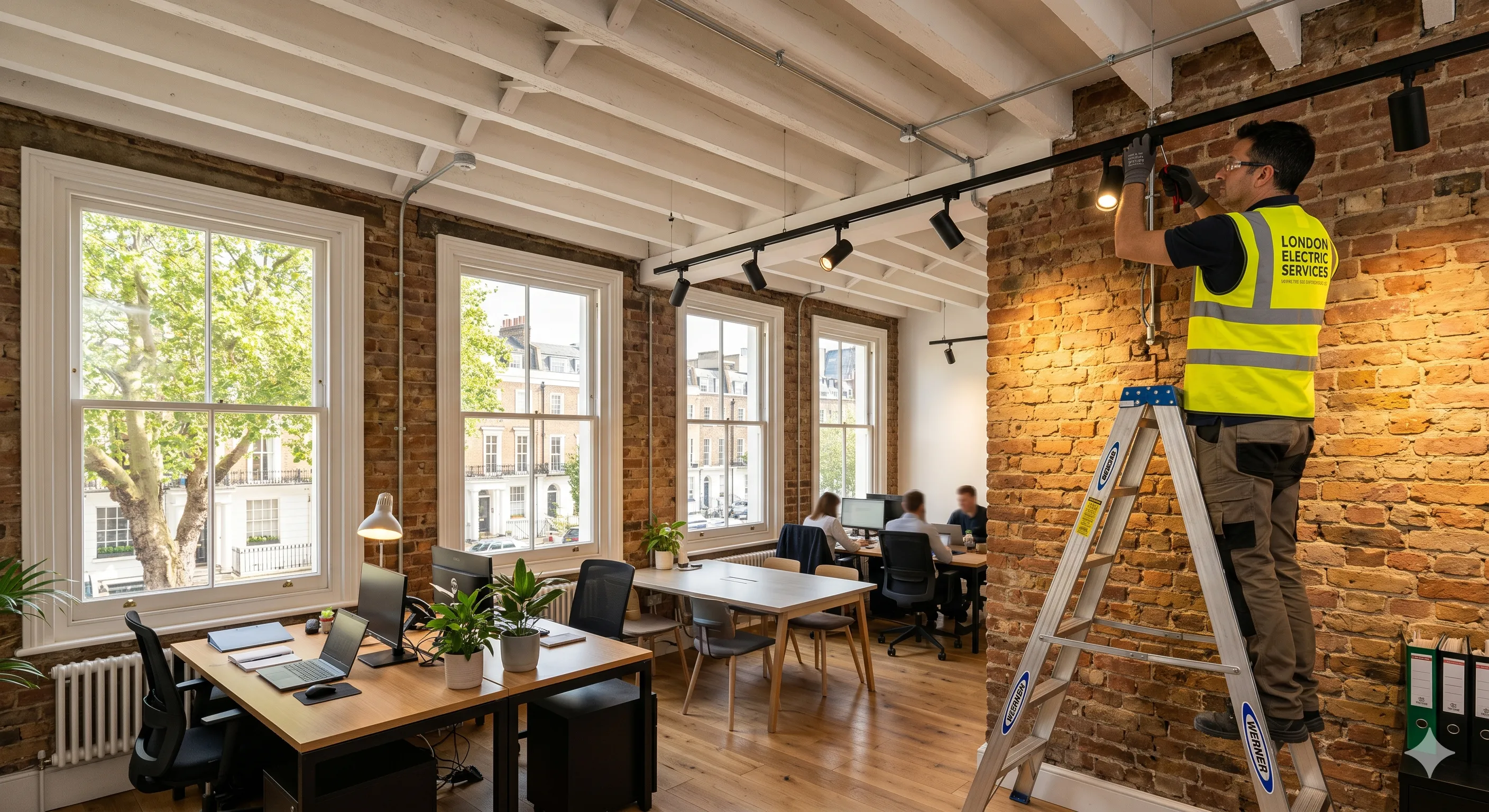 LED energy upgrade London commercial